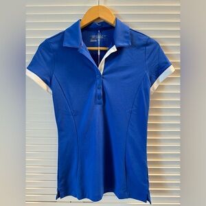 NWT Nike Dri-fit Women’s XS Blue Golf Shirt